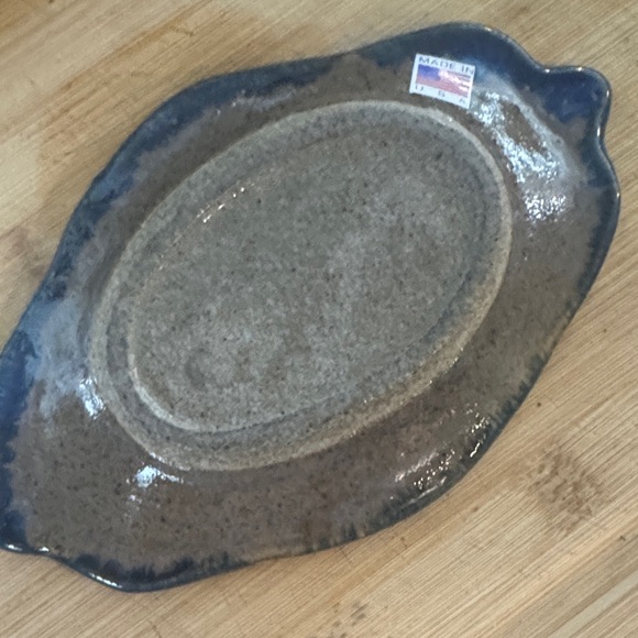 Handmade Glass and Ceramic Jewelry Dish - Picture 2 of 4